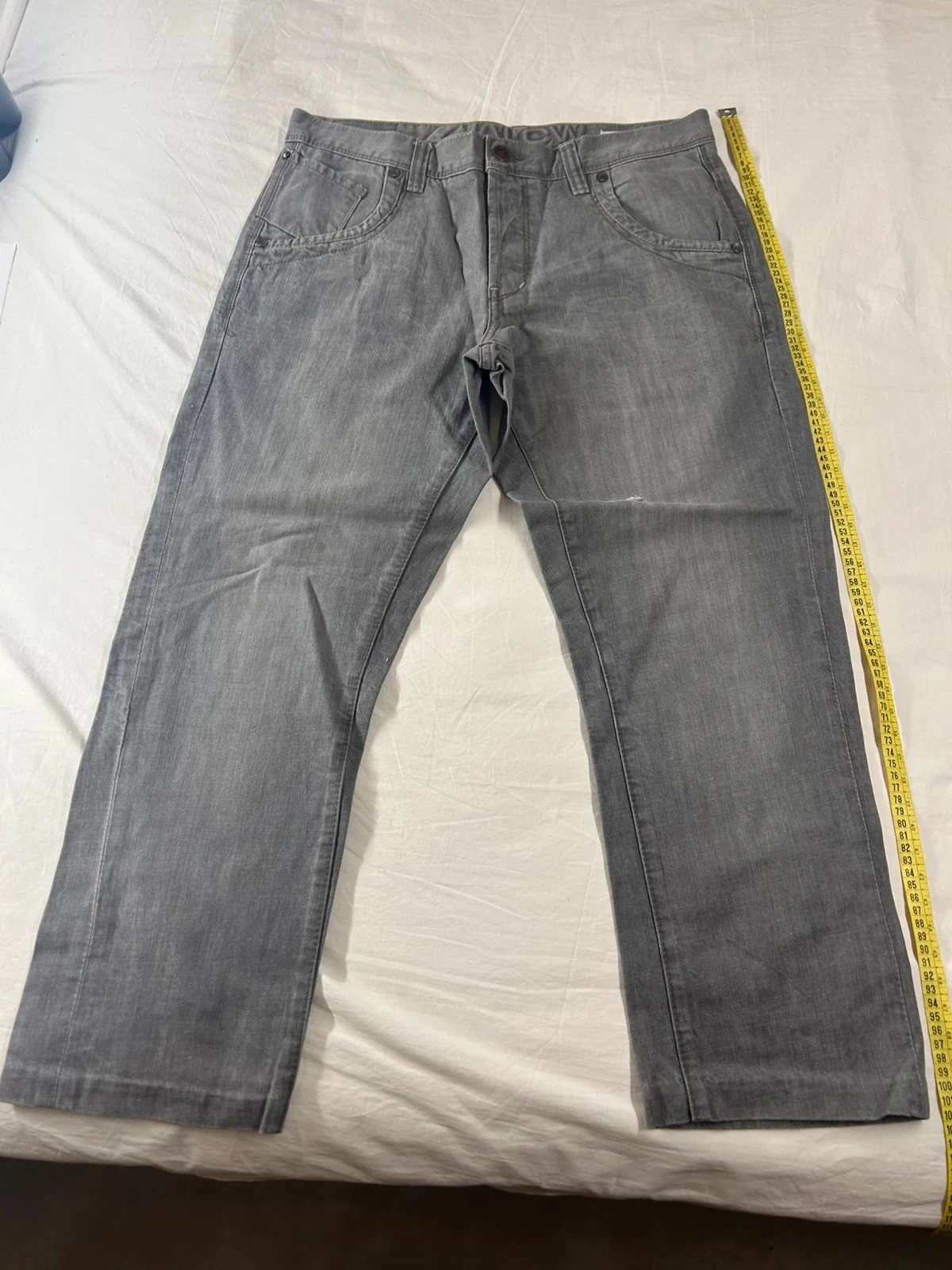 Jean gris coupe droite Angelo litrico w38 l34